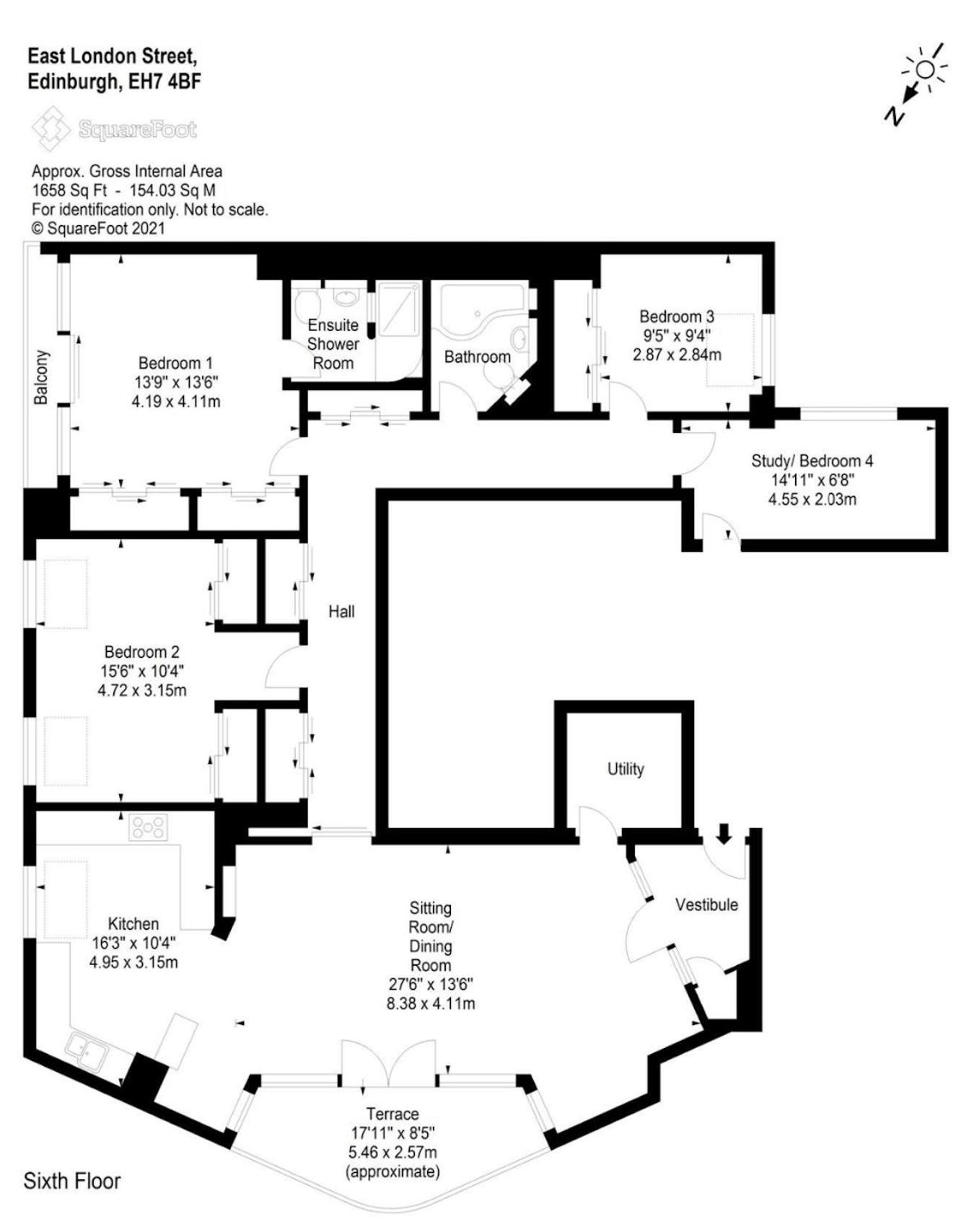 Edinburgh Penthouse 101 Apartamento Exterior foto
